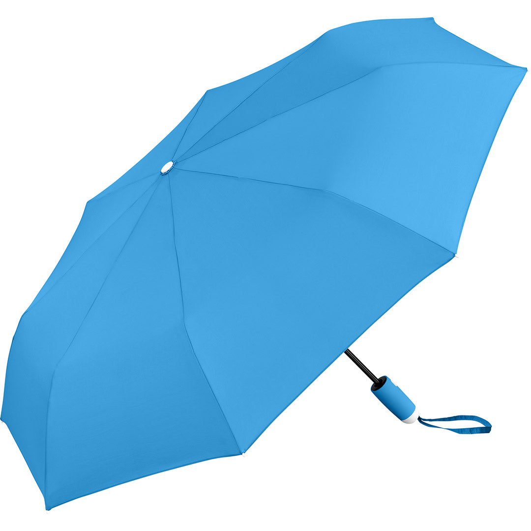 FARE AOC Taschenschirm Whiteline – Cyan