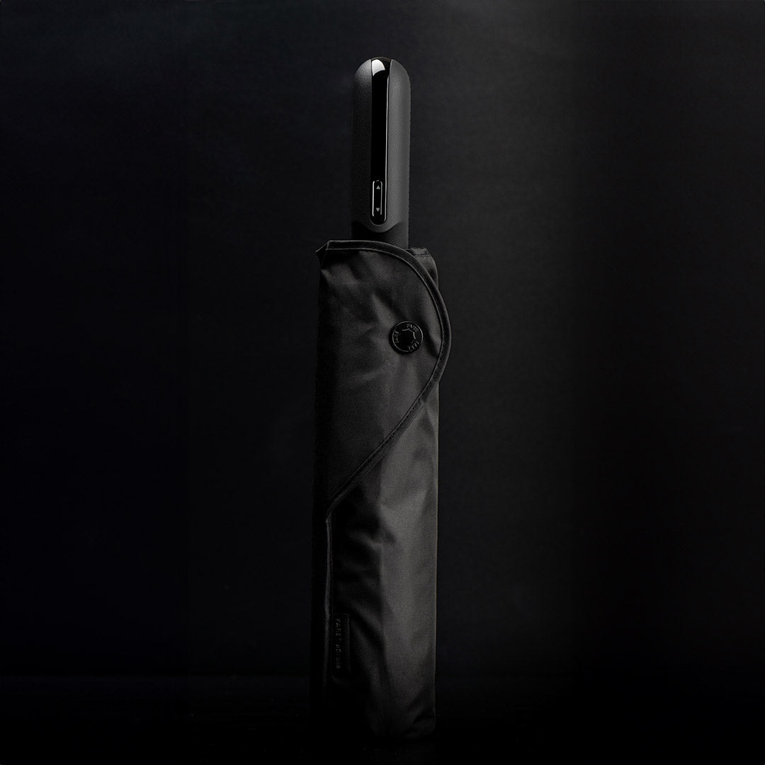 FARE eBrella elektrischer Taschenschirm – Schwarz wS
