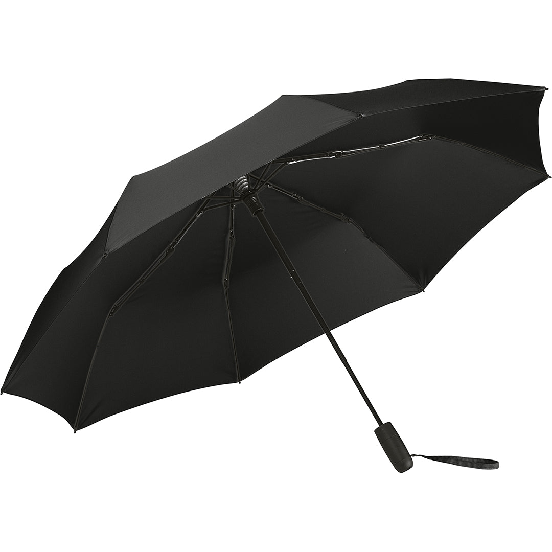 FARE Skylight Oversize Taschenschirm mit LED Licht – Schwarz