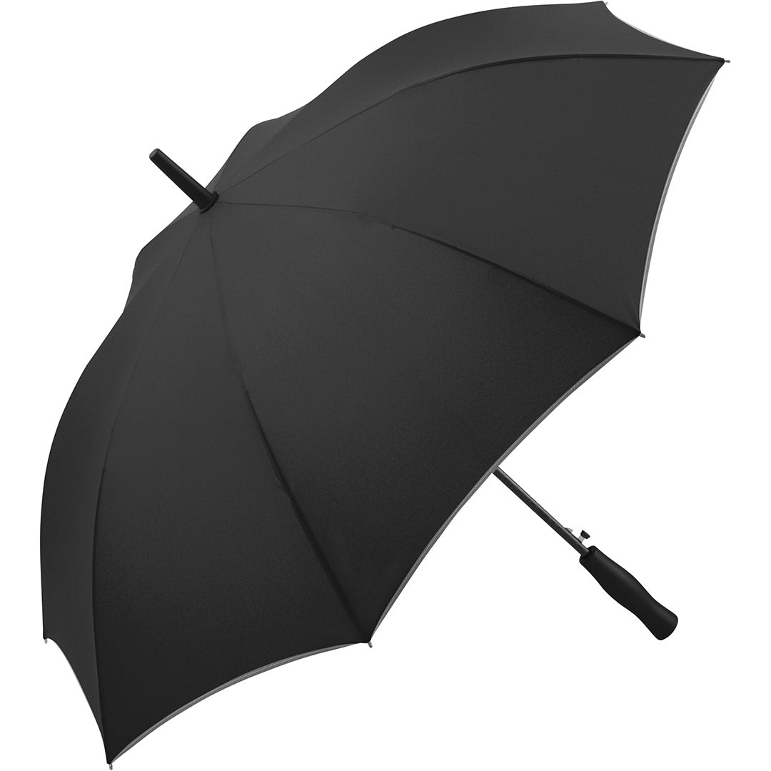FARE Stockschirm AC mit Fiberglasstock – Schwarz