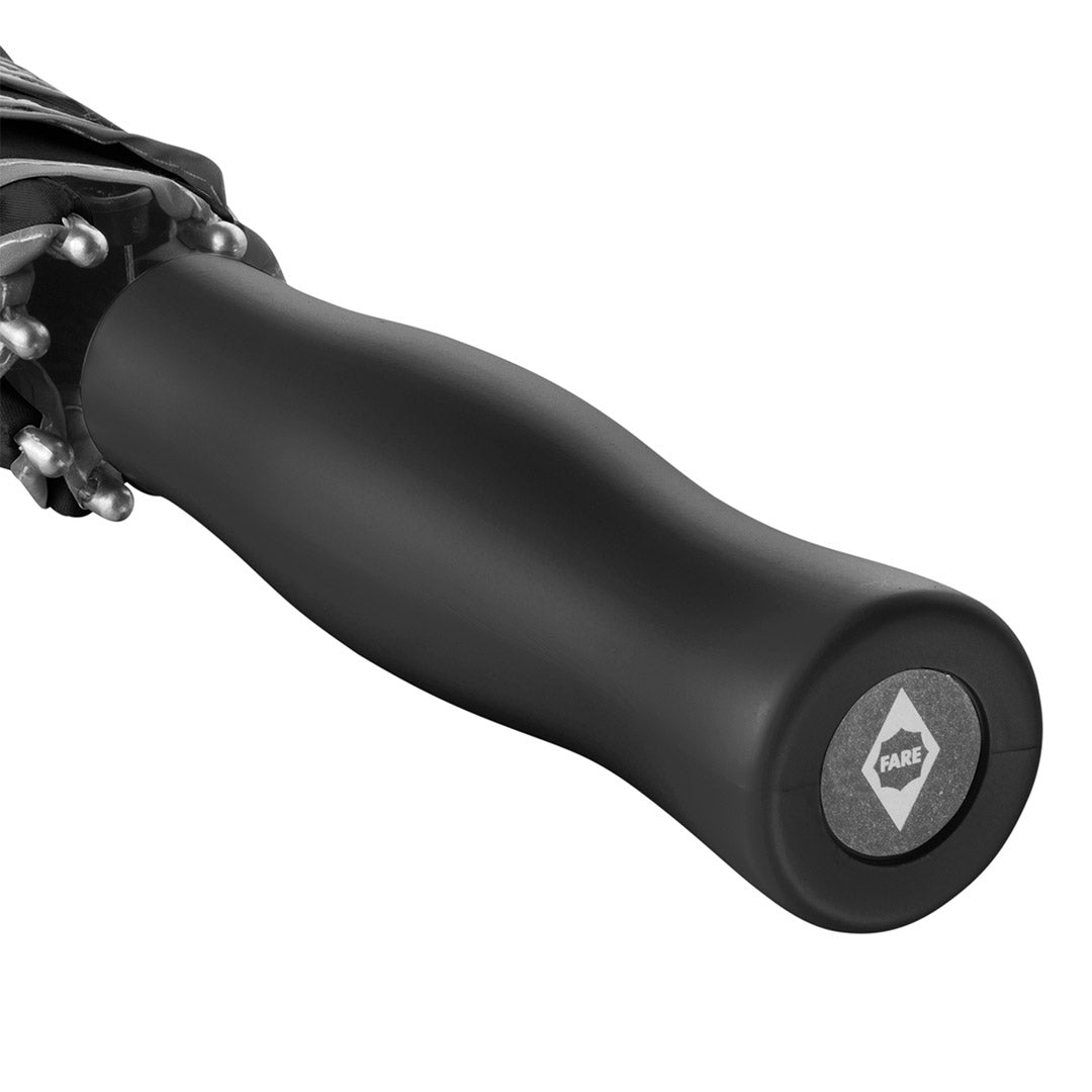 FARE Stockschirm AC mit Fiberglasstock – Schwarz