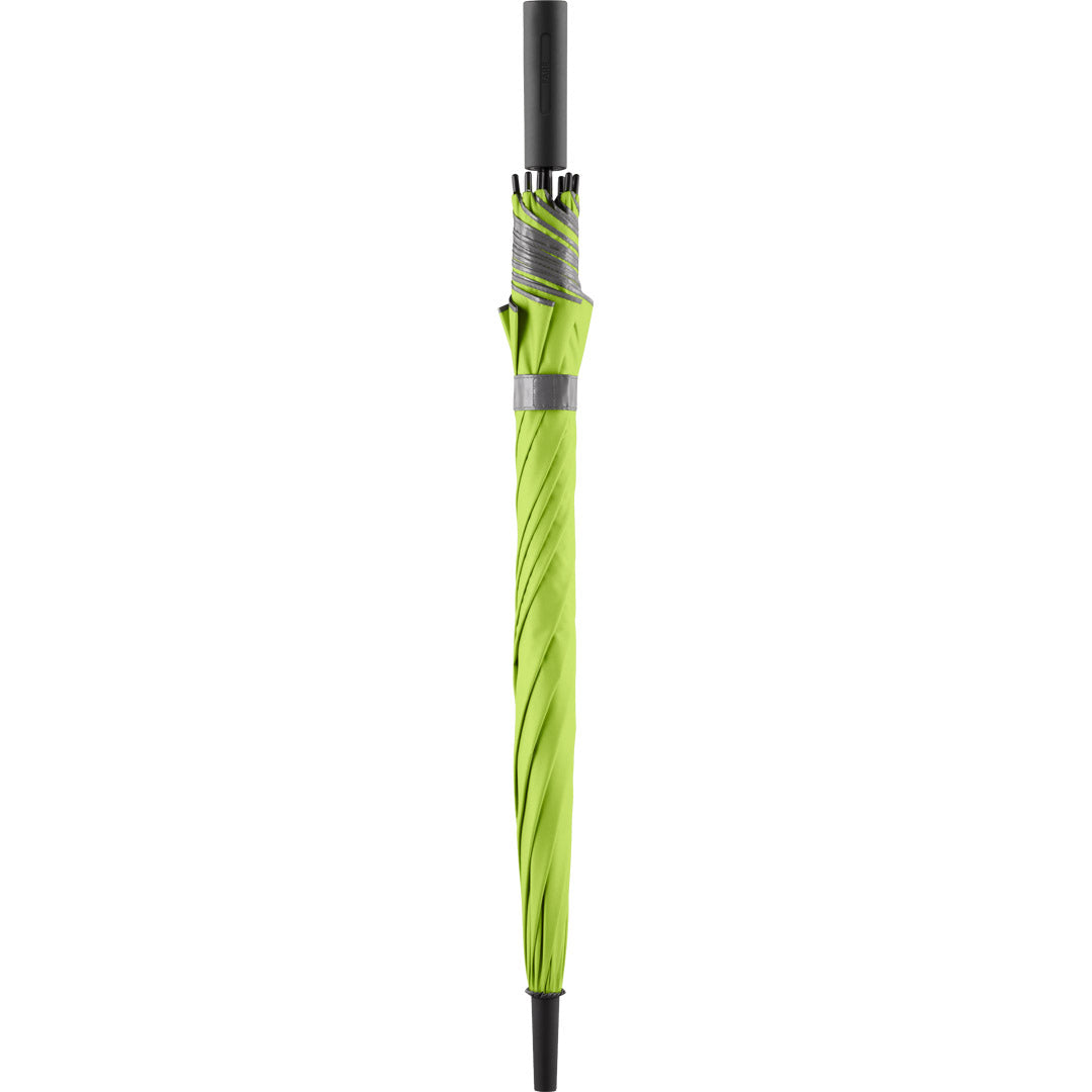 FARE Stockschirm Doubleface mit Automatik – Limette/grau
