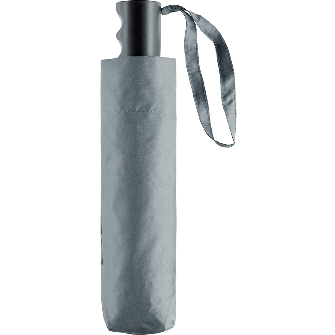 FARE Taschenschirm Handöffner mit Windproof PLUS – Grau wS