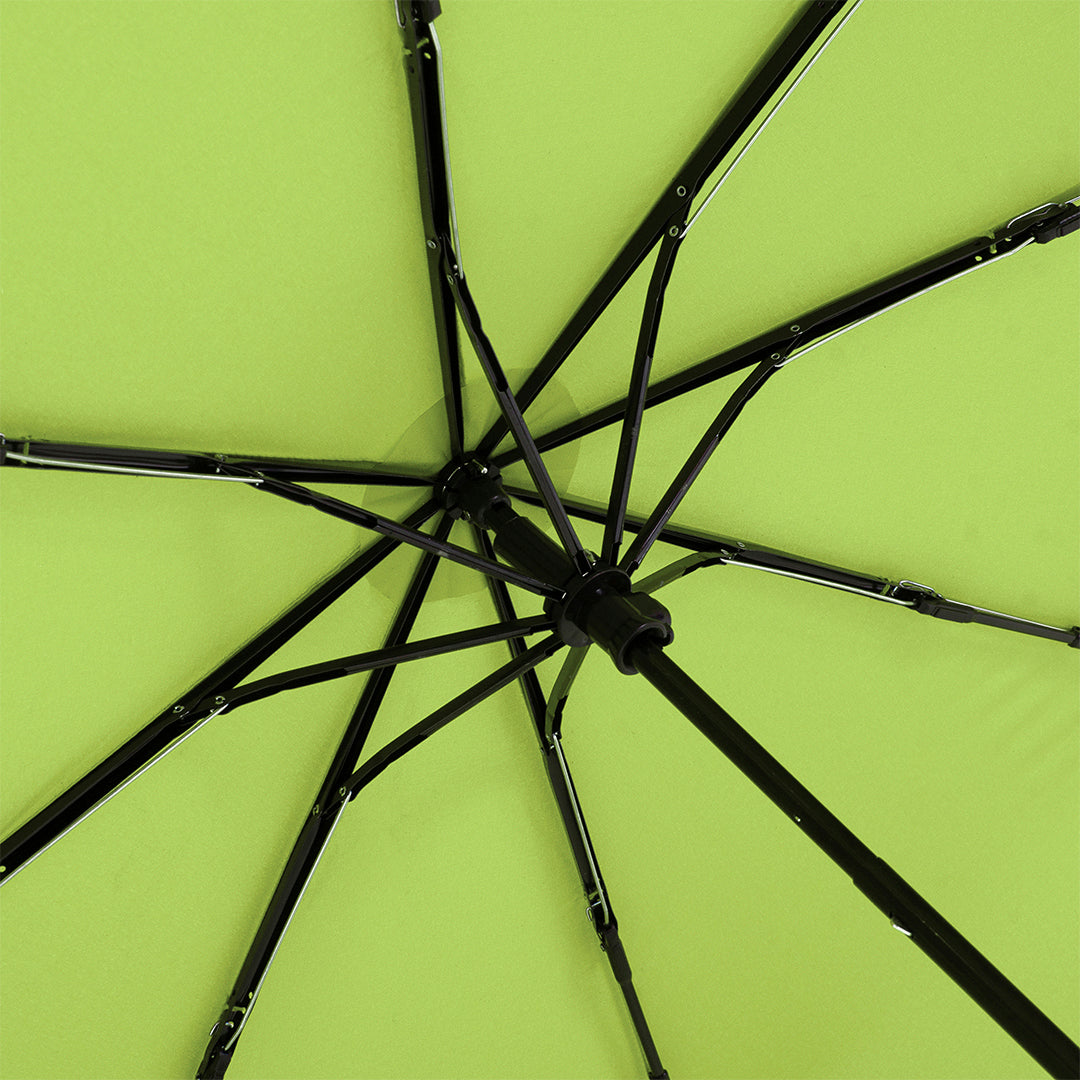 FARE Taschenschirm mit Echtholzgriff – Limette wS