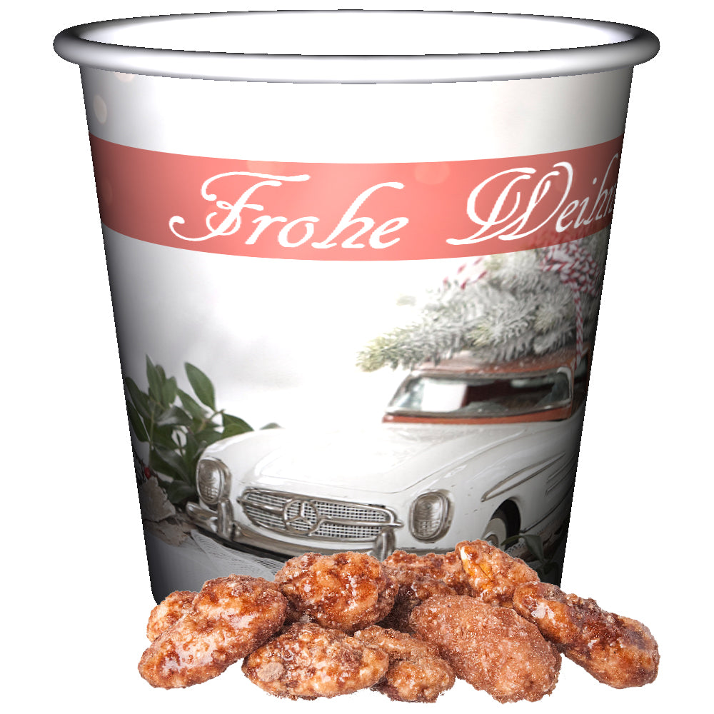 Feuergebrannte Mandeln im Snackbecher Mini – Feuergebrannte Mandeln, ca. 40 g