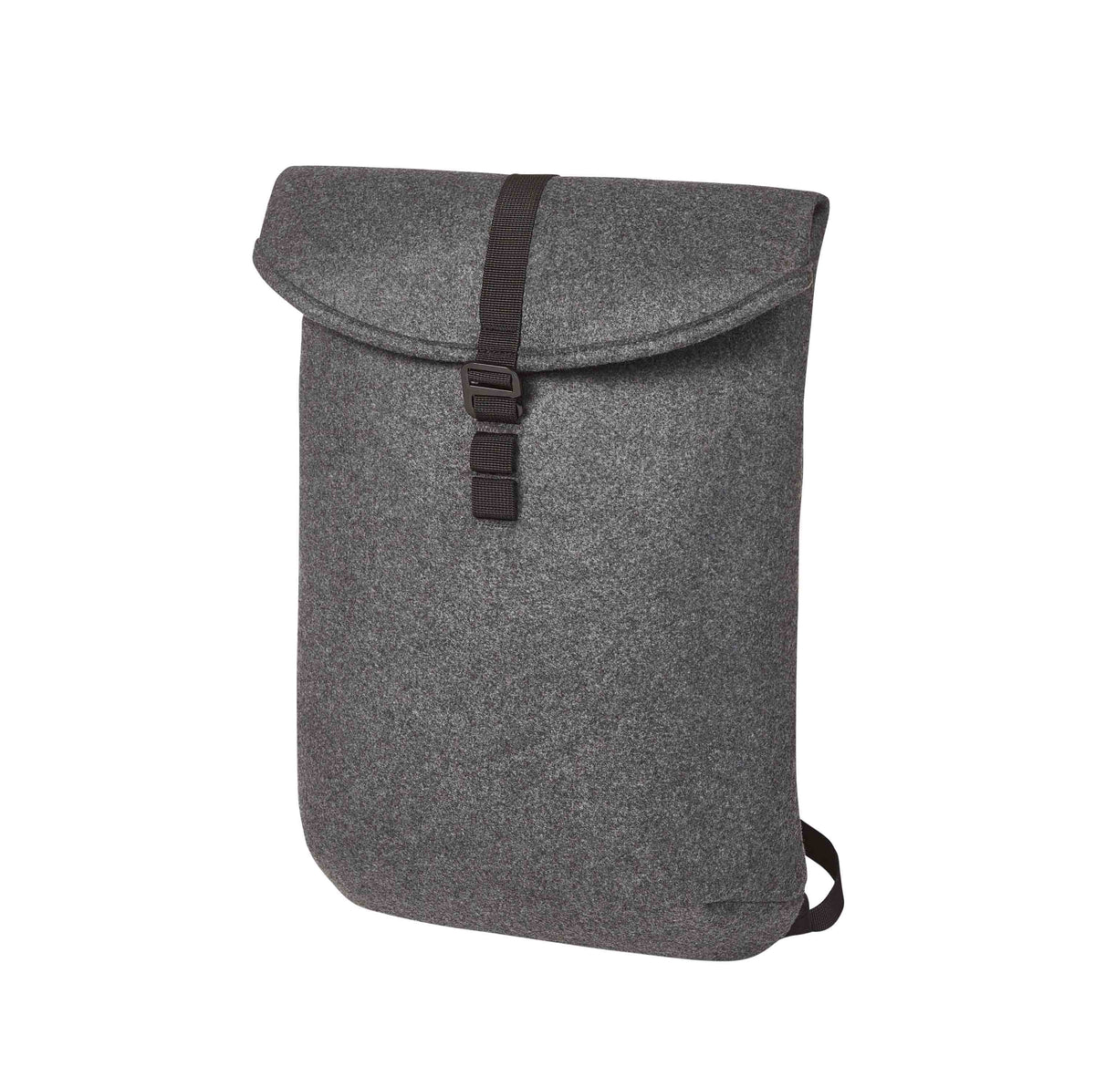 Filzrucksack mit Tabletfach und verstecktem Rückenfach