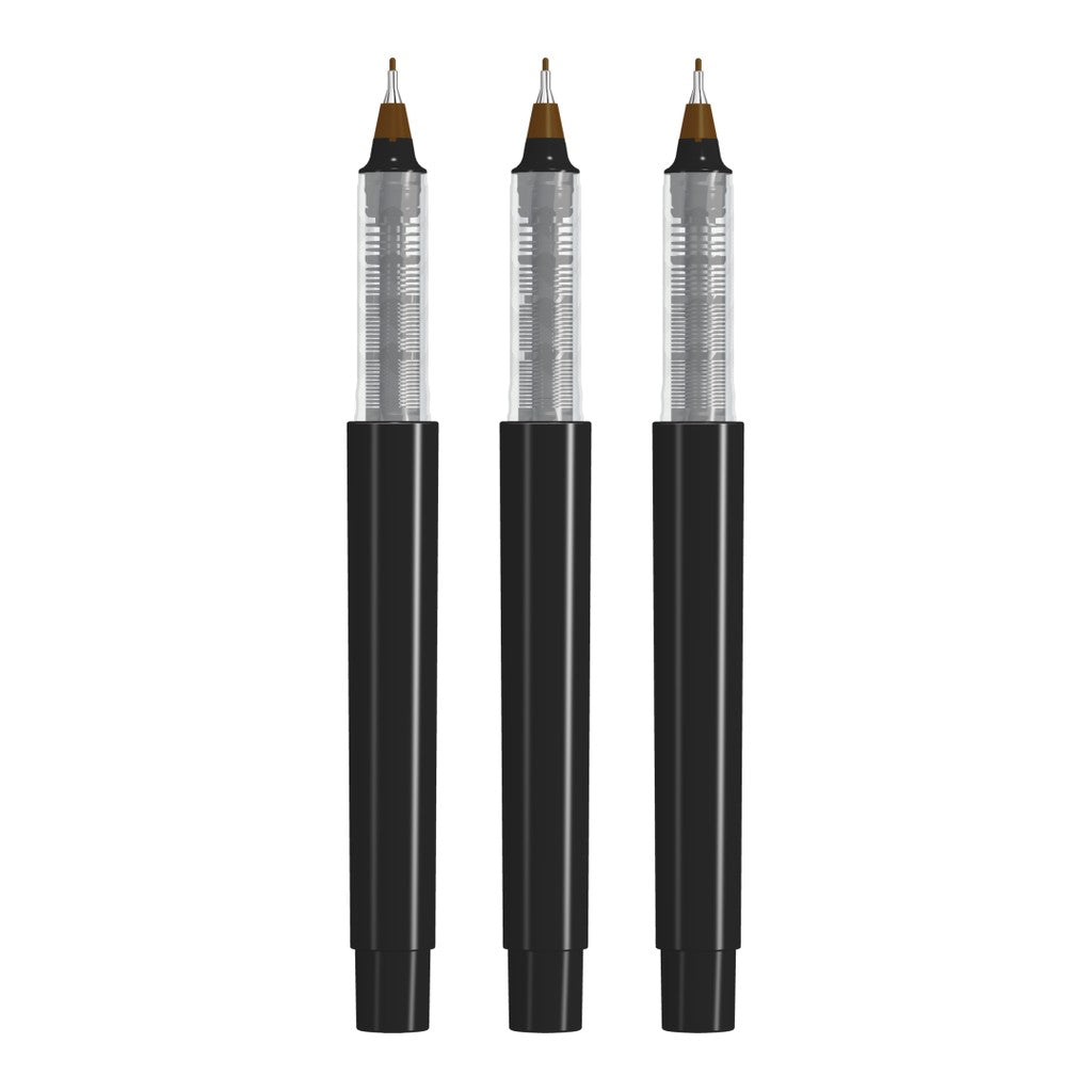 Fineliner gedeckt mit geriffelter Griffzone