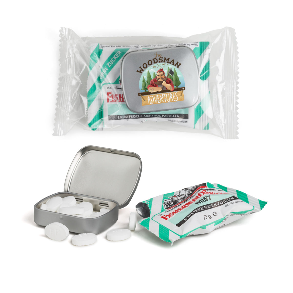 Fisherman's Friend Combi Pack mit bedruckter Mini Nostalgiedose