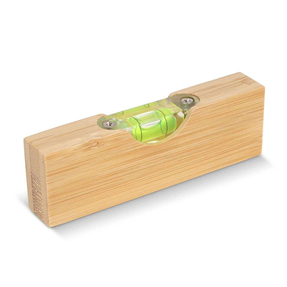 Flaschenöffner Wasserwaage aus Bambus