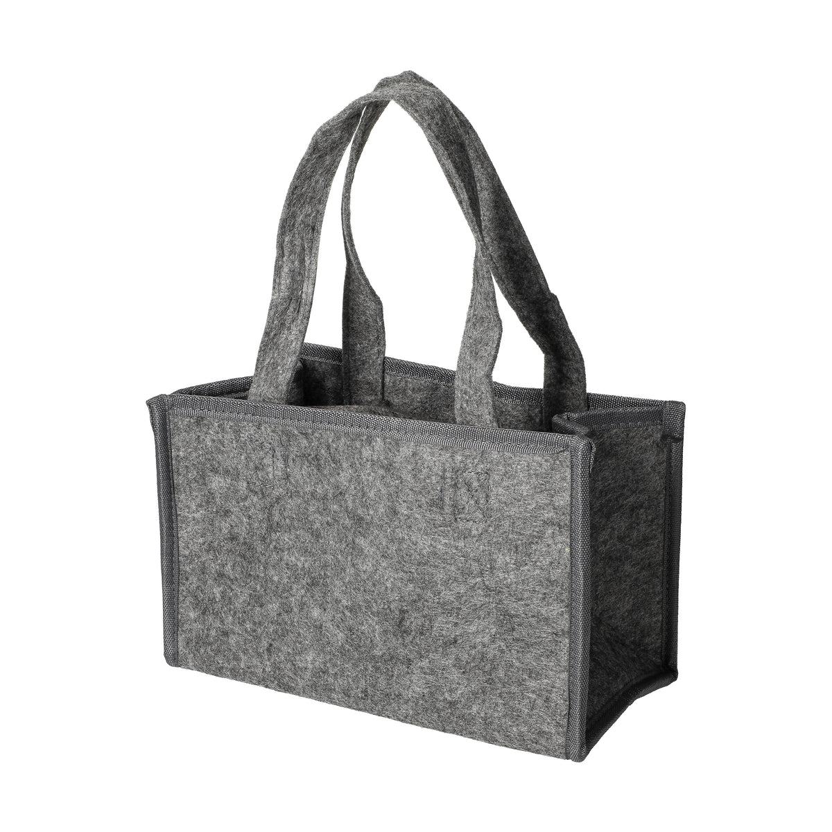 Flaschentasche „Filz“ – Grau
