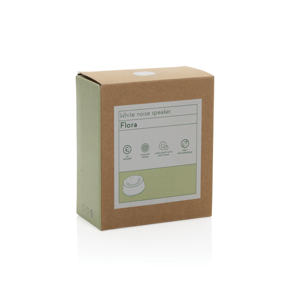Flora RCS White-Noise-Lautsprecher aus recyceltem Kunststoff