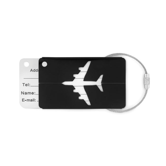 Fly Tag Kofferanhänger aus Aluminium