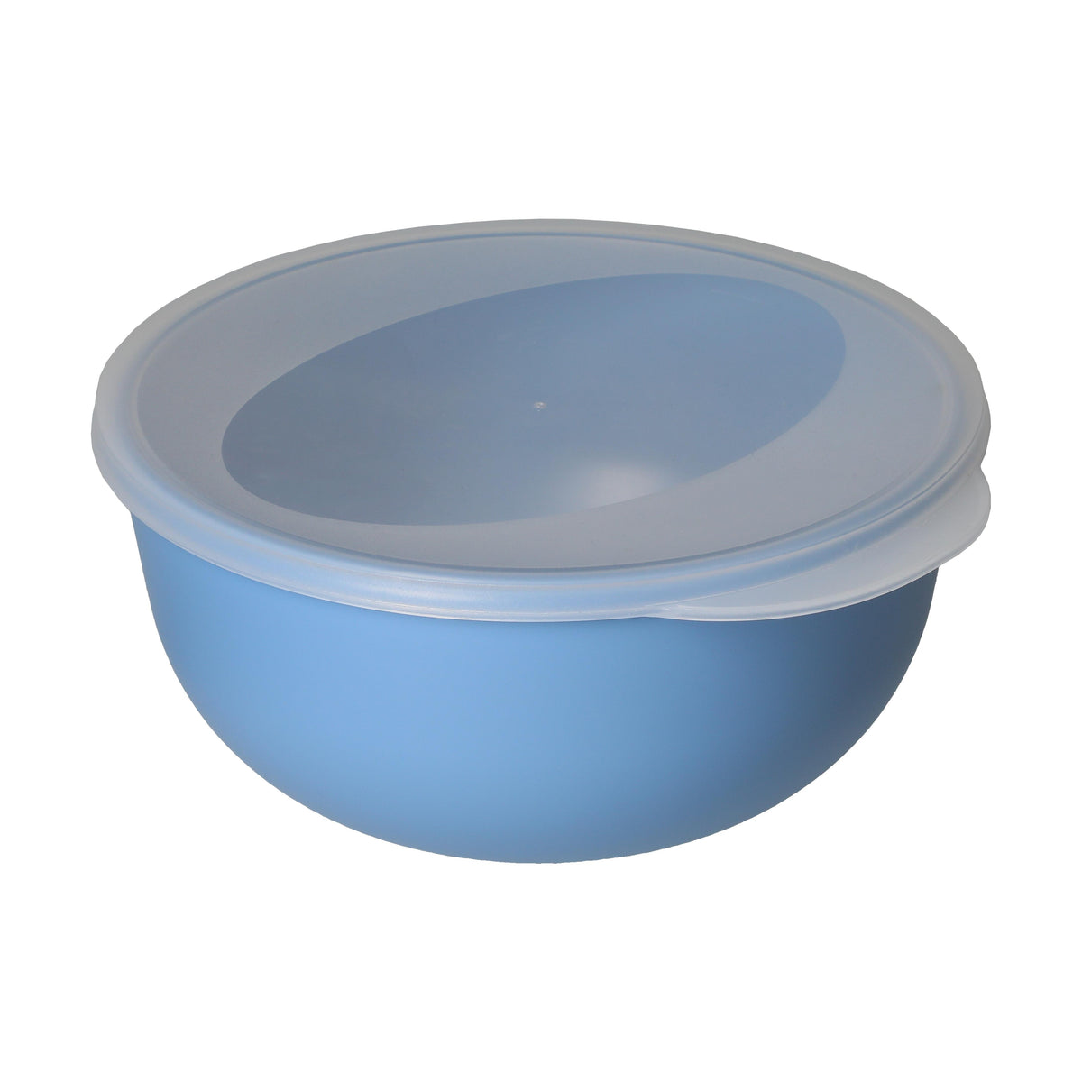 Food-Bowl „ToGo“, Classic, 1,0 l – Behagliches blau / Transparent milchig