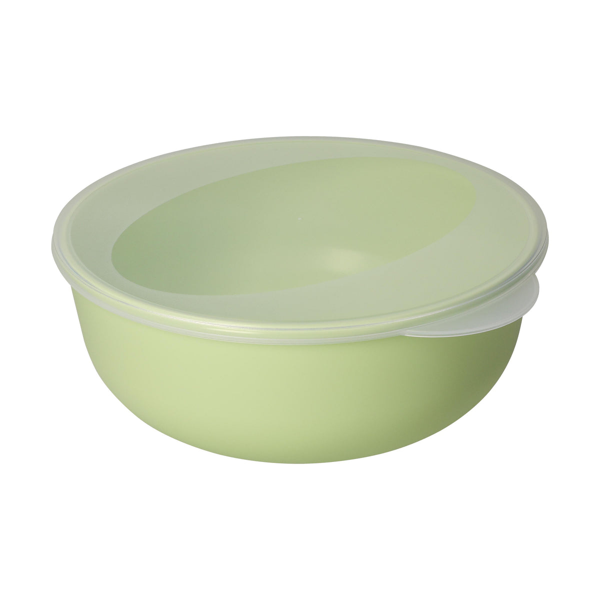 Food-Bowl „ToGo“, Classic, 2,2 l – Geselliges grün / Transparent