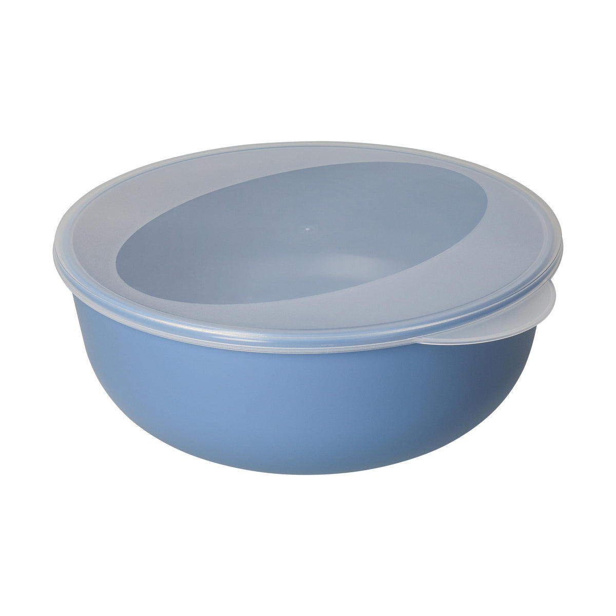 Food-Bowl „ToGo“, Classic, 2,2 l – Behagliches blau / Transparent