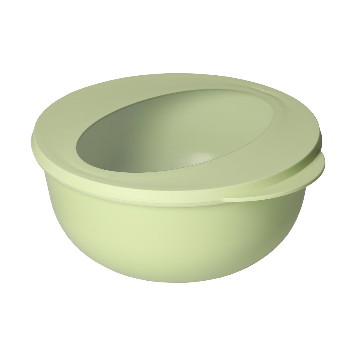 Food-Bowl „ToGo“, Deluxe, 1,0 l – Geselliges grün / Transparent