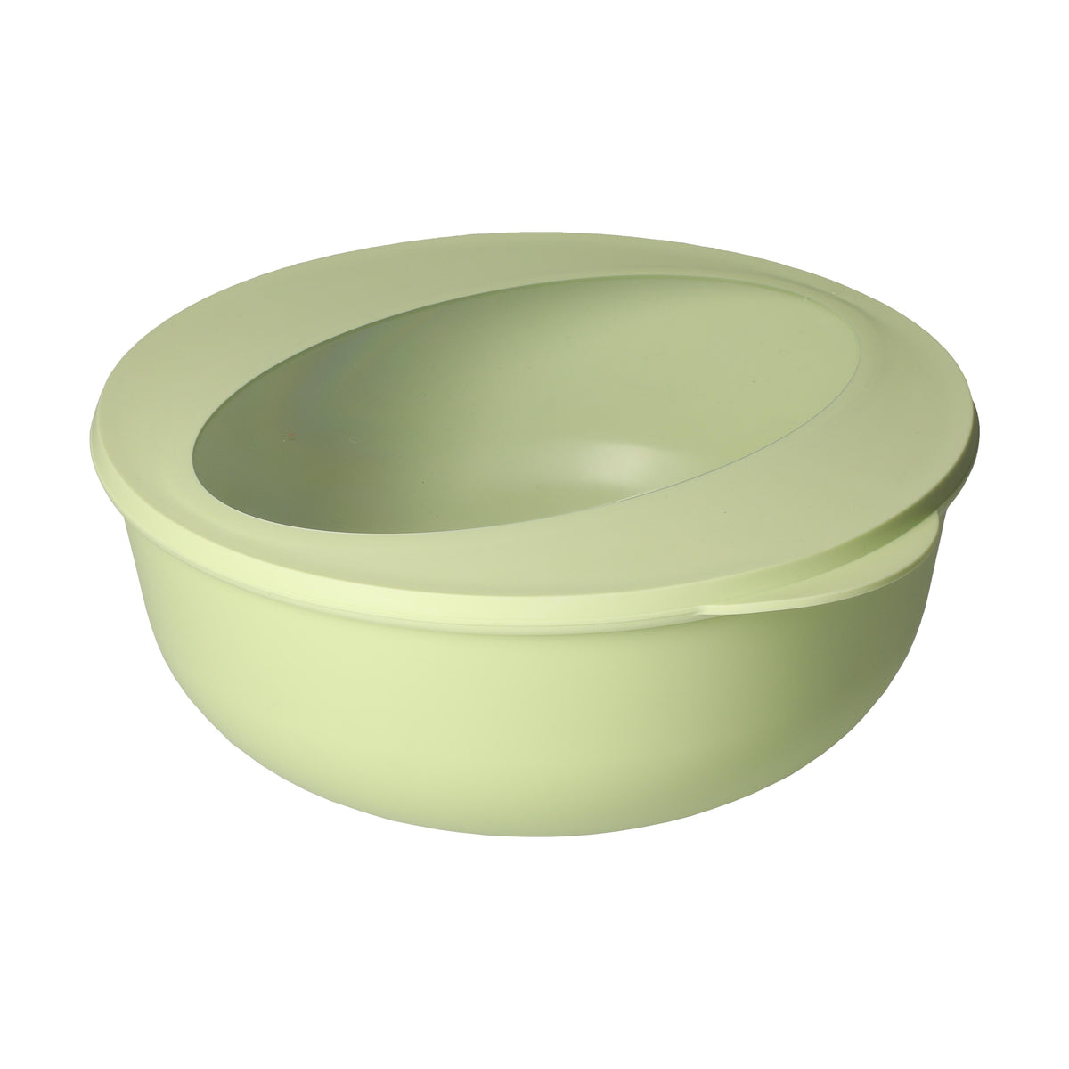 Food-Bowl „ToGo“, Deluxe, 2,2 l – Geselliges grün / Transparent