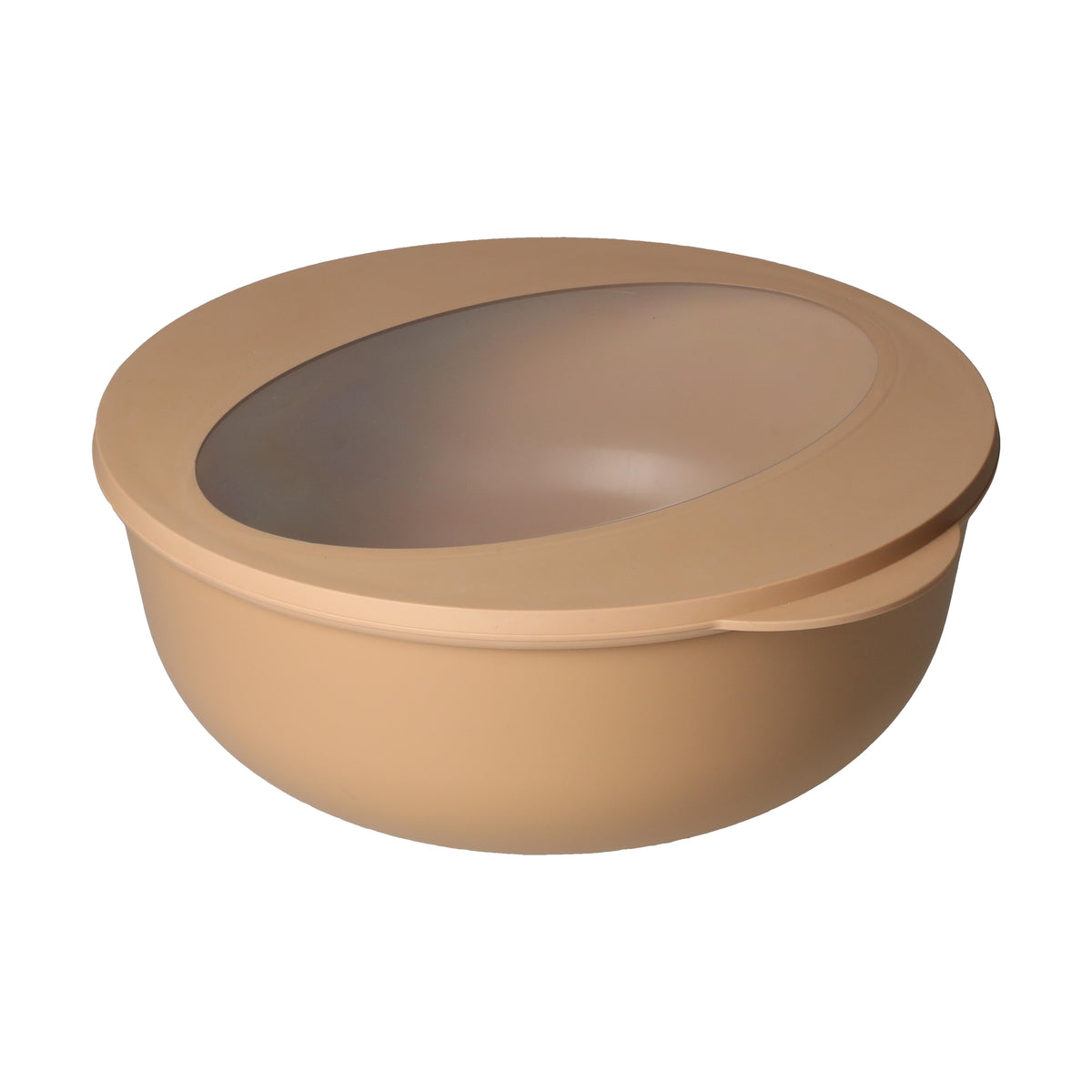 Food-Bowl „ToGo“, Deluxe, 2,2 l – Beständiges braun / Transparent
