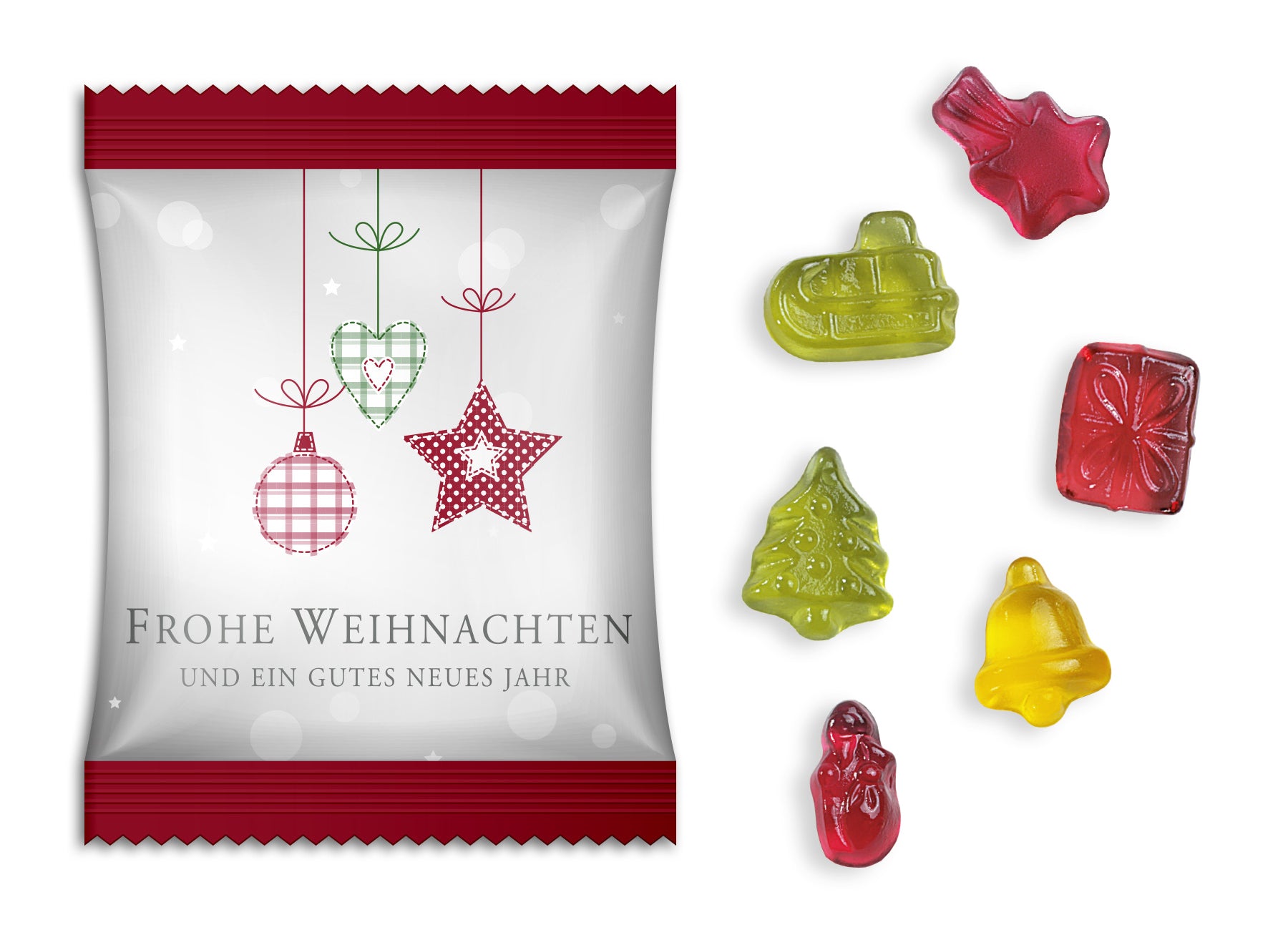 Weihnachtsedition mit fertigem Weihnachtsmotiv