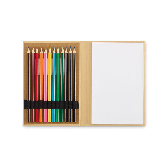 Funsketch Malset mit 12 Buntstiften