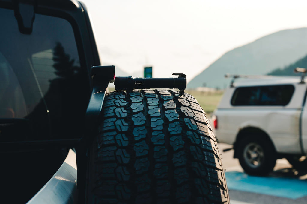 Gear X Hochleistungs-Auto-Leuchte aus RCS recyceltem Alu