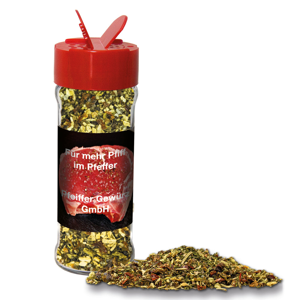 Gewürze im Glas mit Streuaufsatz – Gewürzmischung Steakgewürz, ca. 55 g