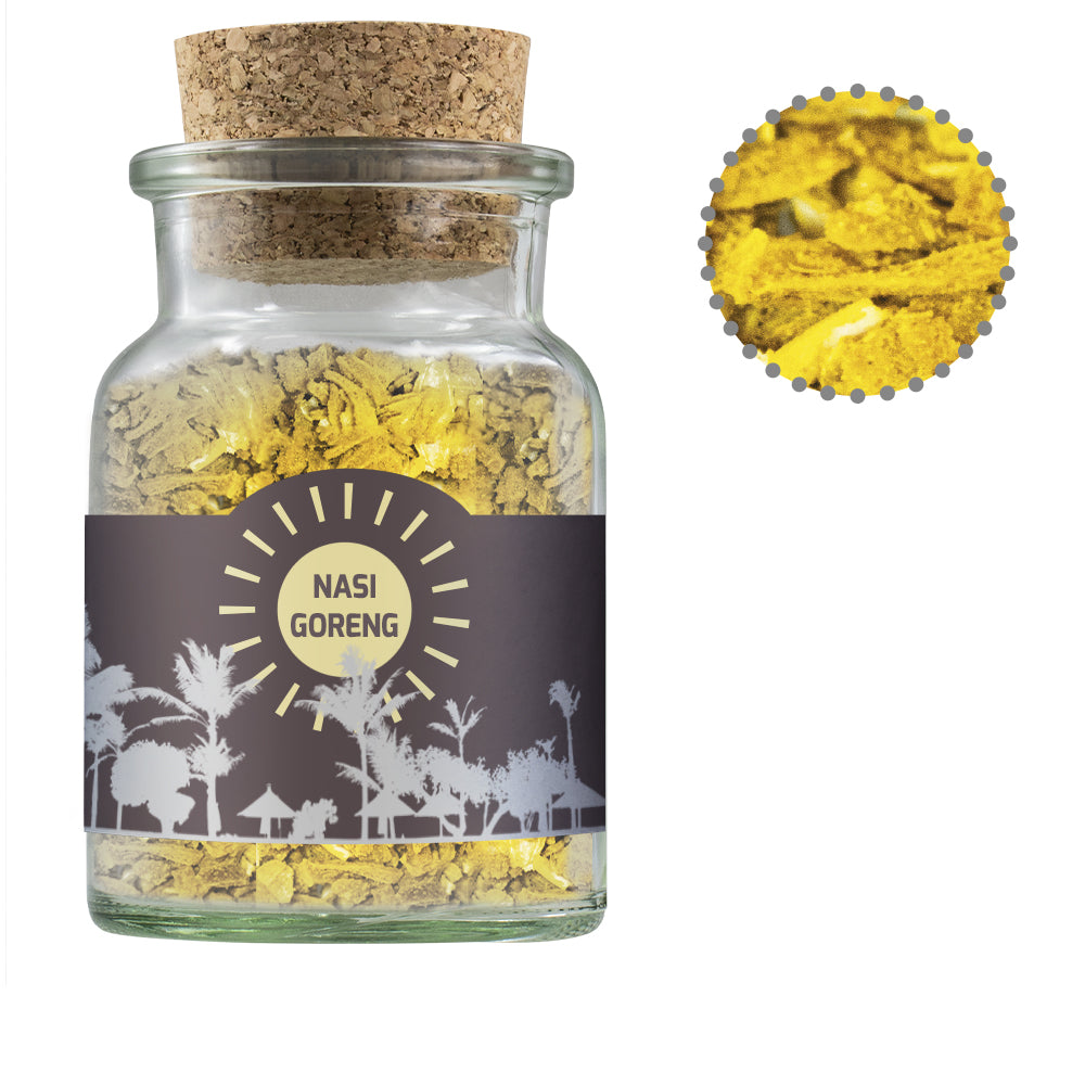 Gewürze und Salz im Korkenglas – Gewürzmischung Nasi Goreng, ca. 50 g