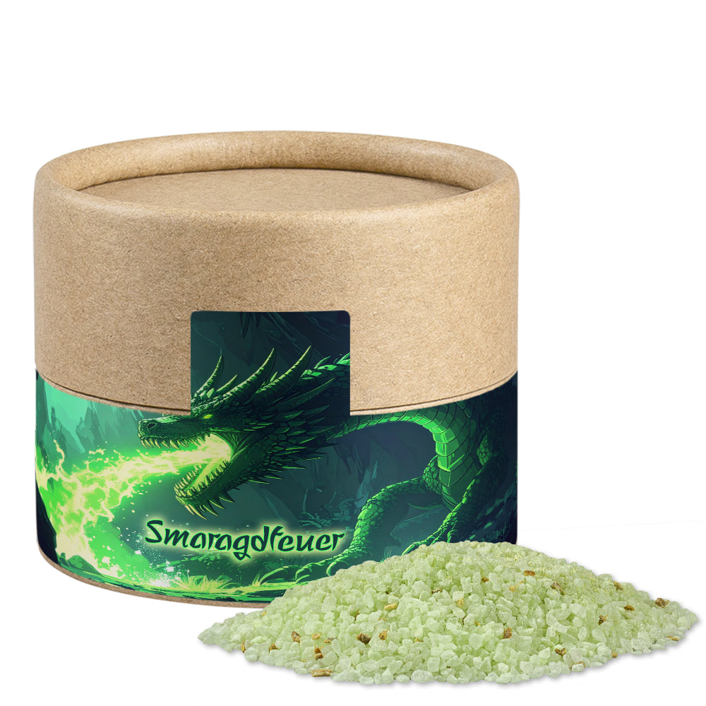 Gewürze und Salz in der kleinen Kraftpapierdose – Wasabisalz, ca. 50 g