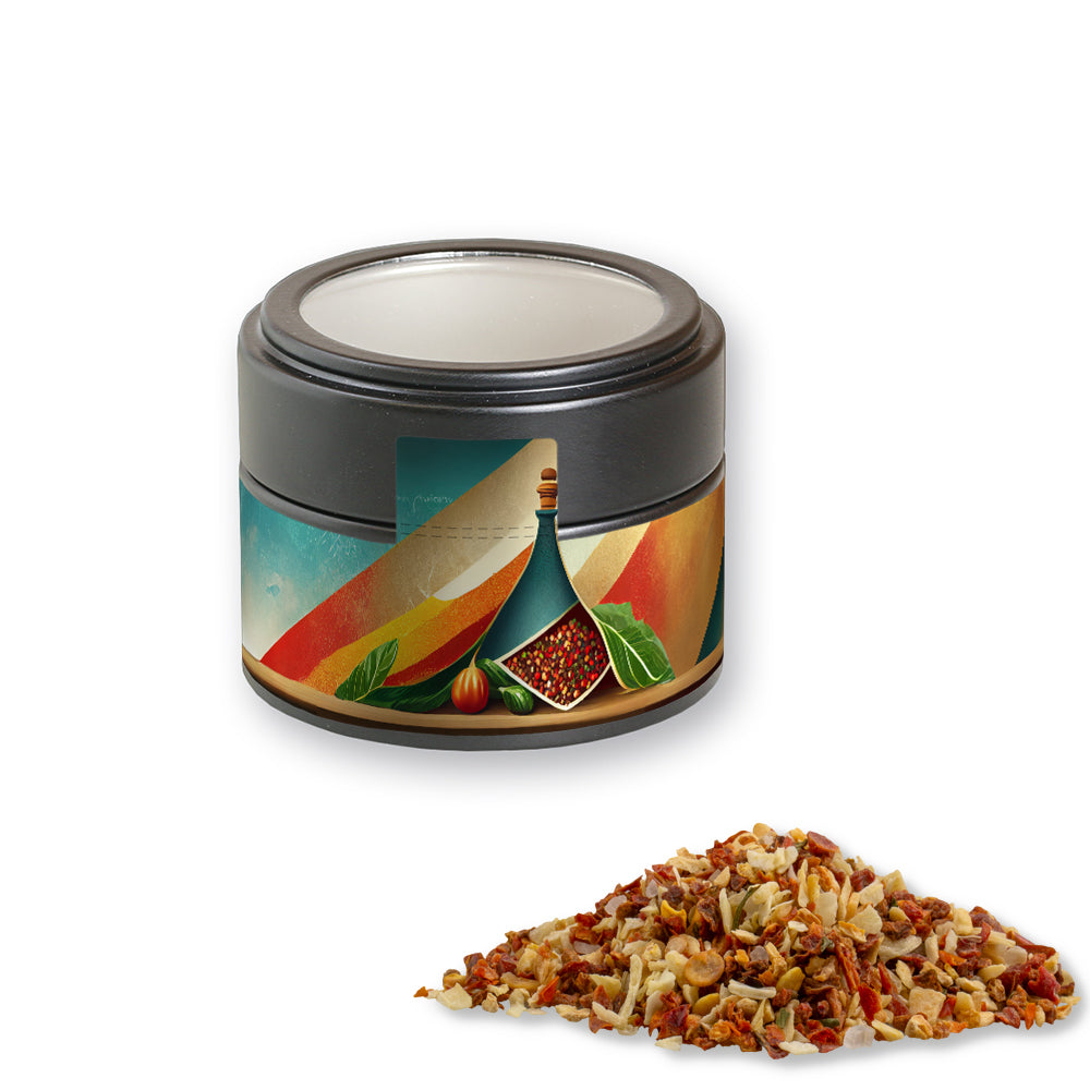 Gewürzmischungen in der schwarzen Metalldose Mini – Gewürzmischung HOT Karibik Mix, ca. 40 g
