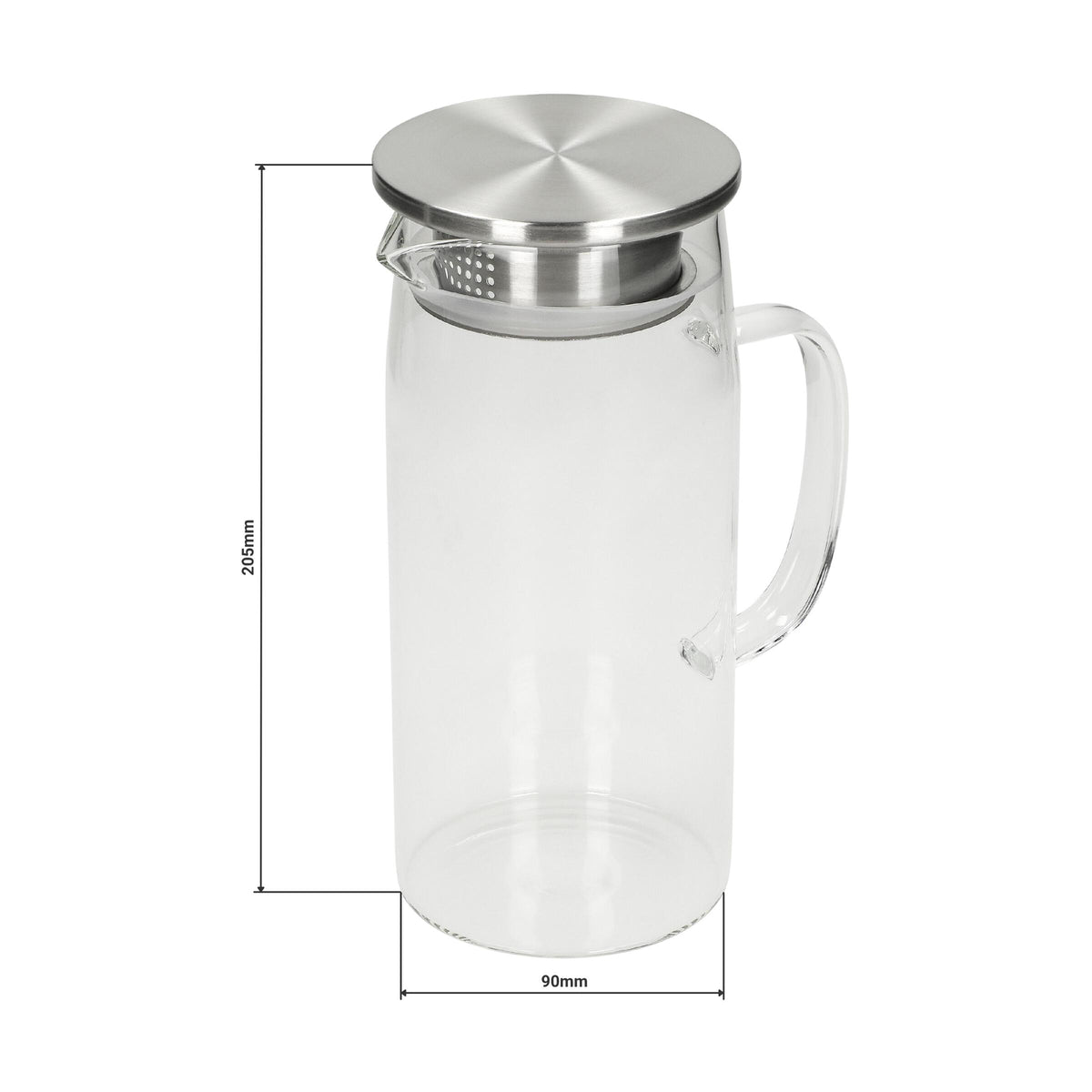 Glaskaraffe „Vivara“ 1l