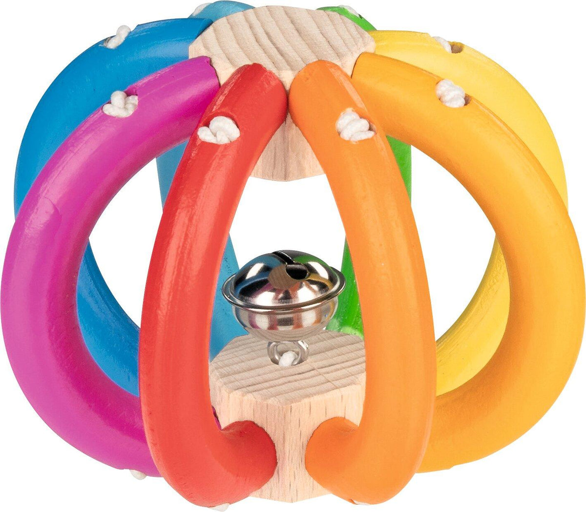 Greifling Regenbogenball 8,5 x 6,5 x 8,5 cm – Gesamtansicht