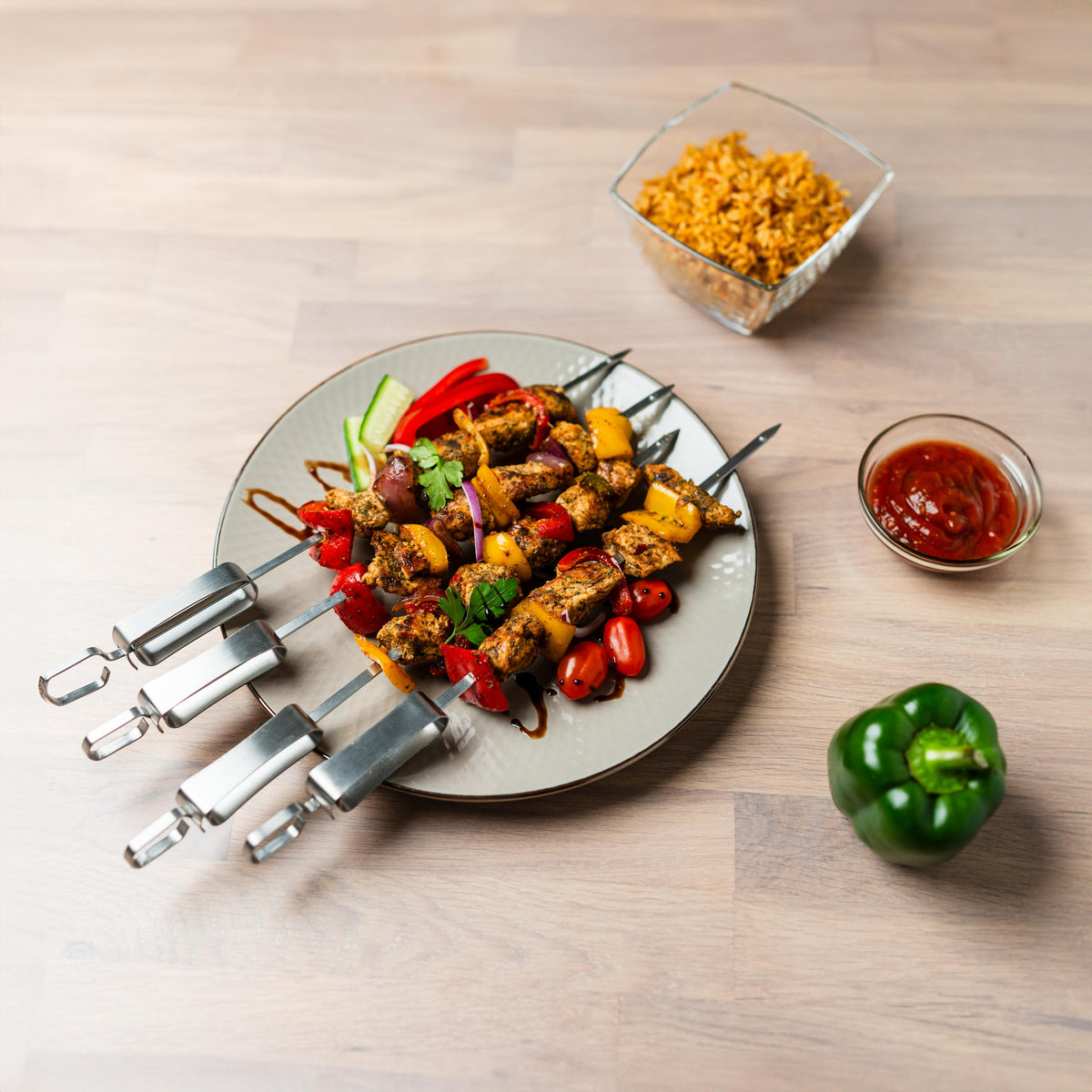 Grillspieß „Picante“, 4er Set