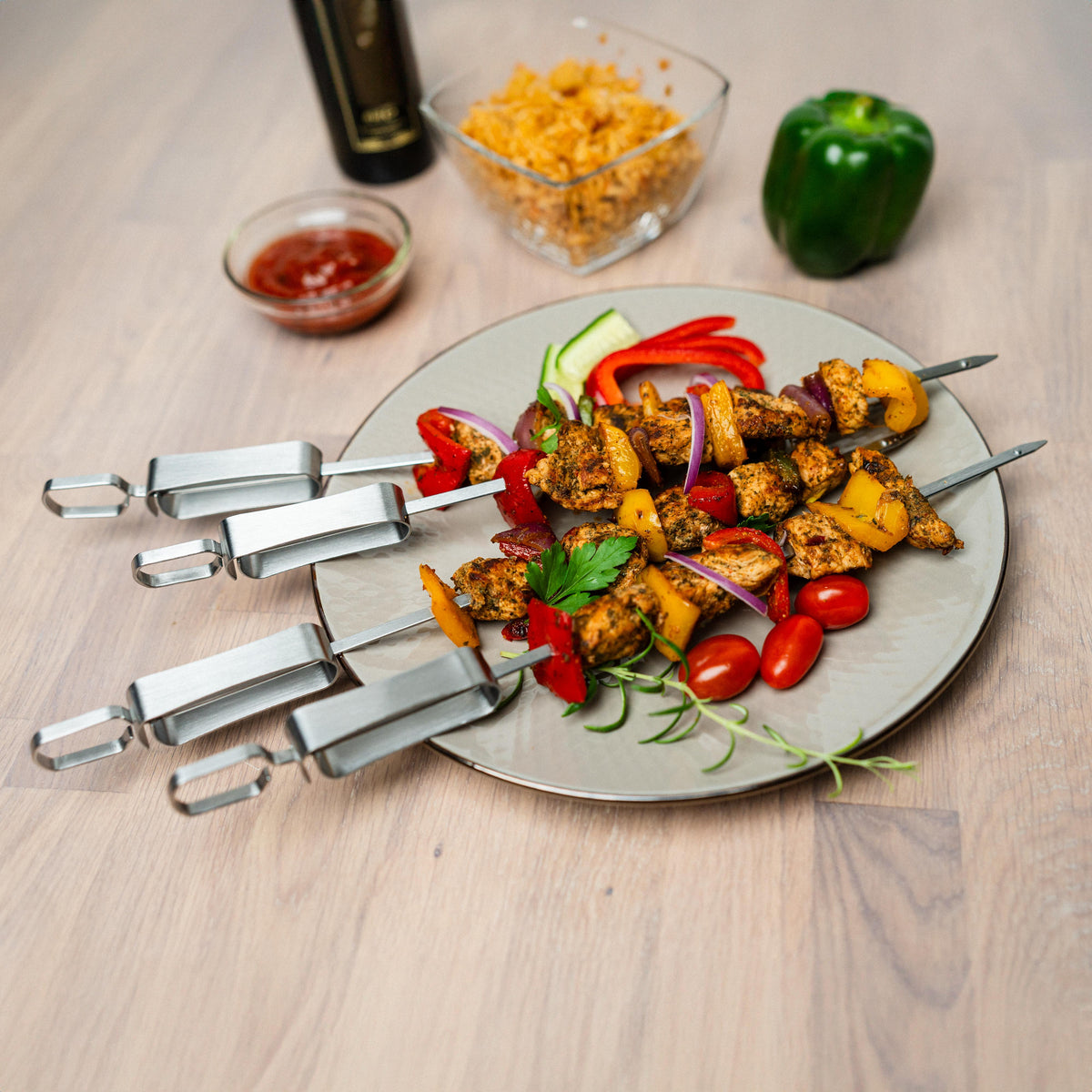 Grillspieß „Picante“, 4er Set