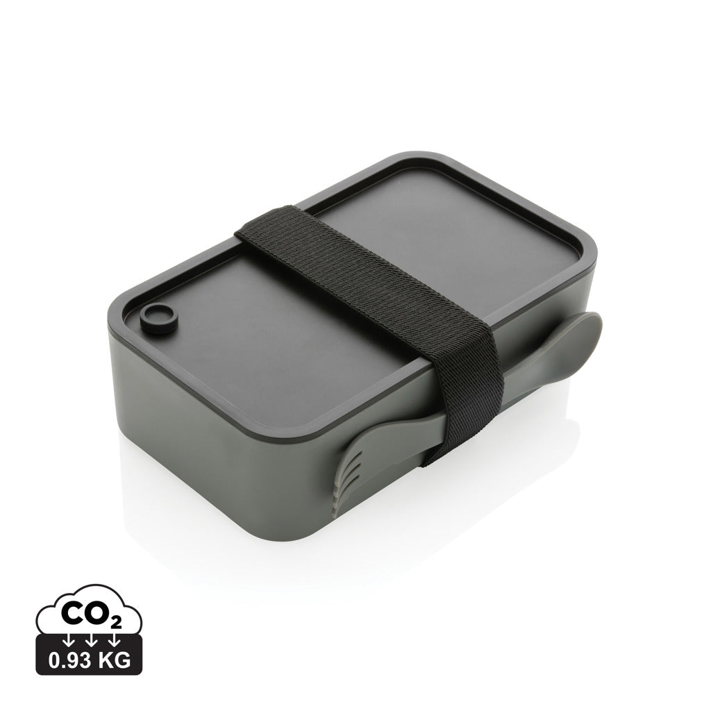 GRS RPP Lunchbox mit Göffel – grau
