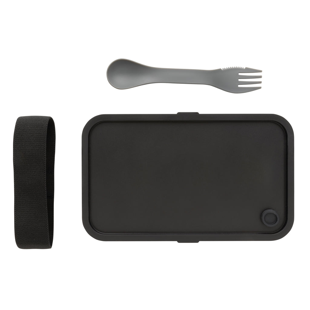 GRS RPP Lunchbox mit Göffel – grau