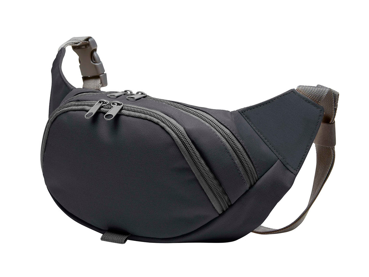 Gürteltasche mit Polsterrücken und Vortasche