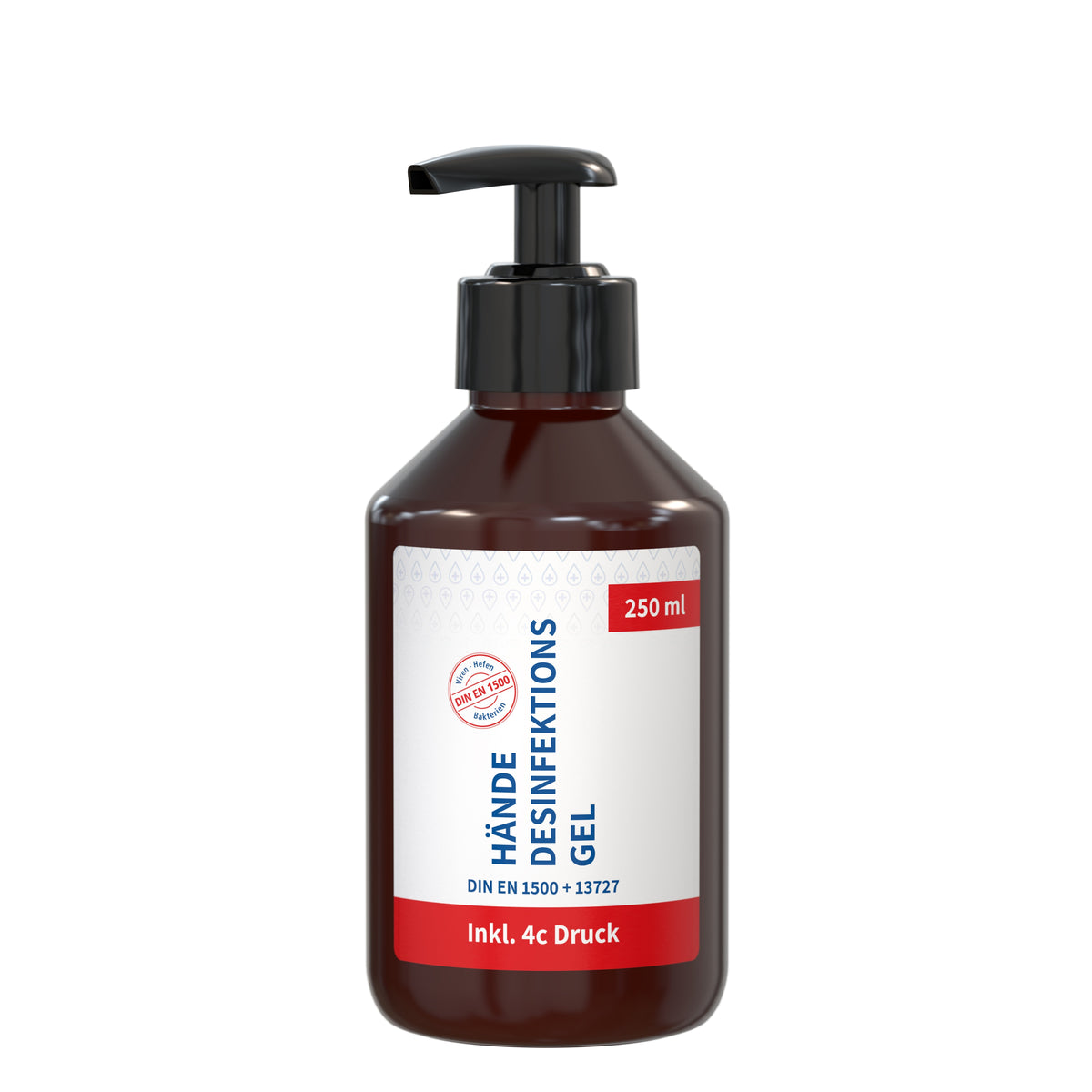 Hände Desinfektionsgel 250 ml Pumpspender