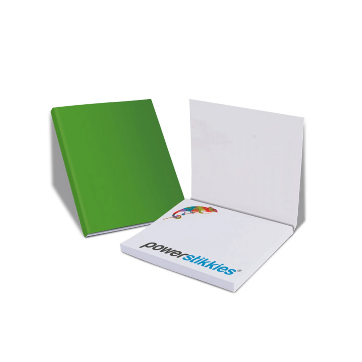 Haftnotiz Block mit Kartonumschlag 82 x 70 mm bedrucken – Ansicht