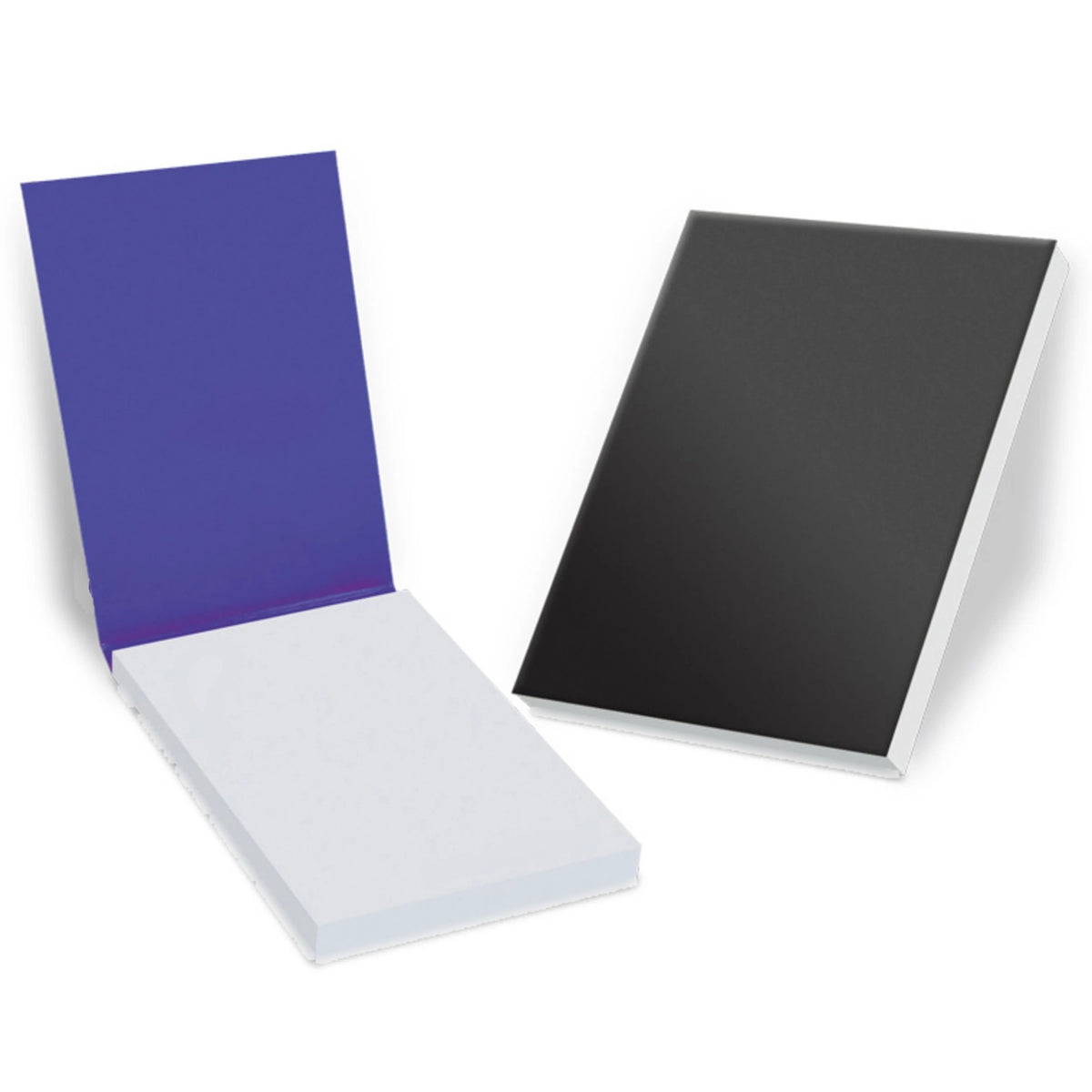 Haftnotizen 100 x 137 mm im Kartonumschlag bedrucken – Ansicht