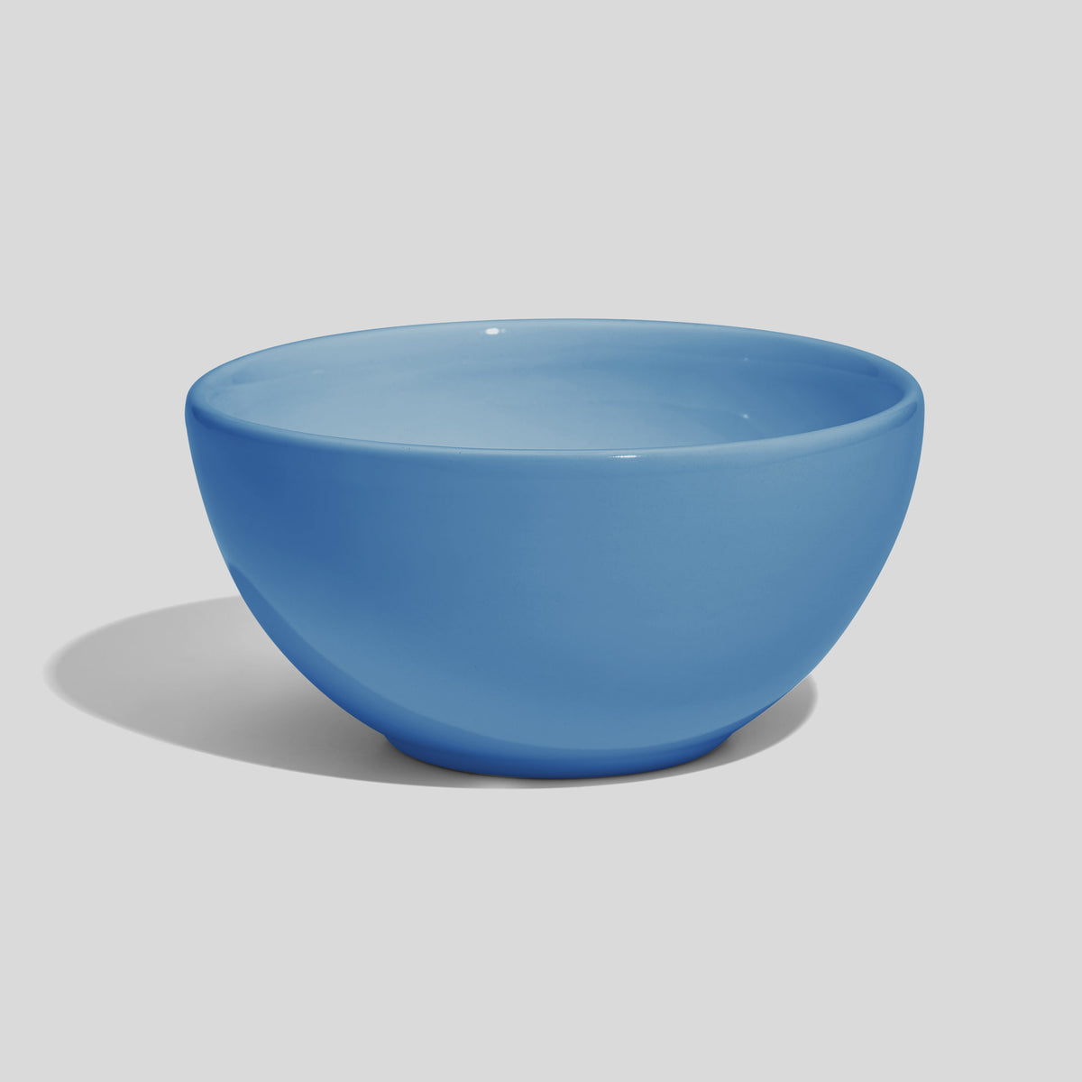 Halbkugelige Keramikschale 520 ml mit 14 cm Durchmesser – Himmelblau