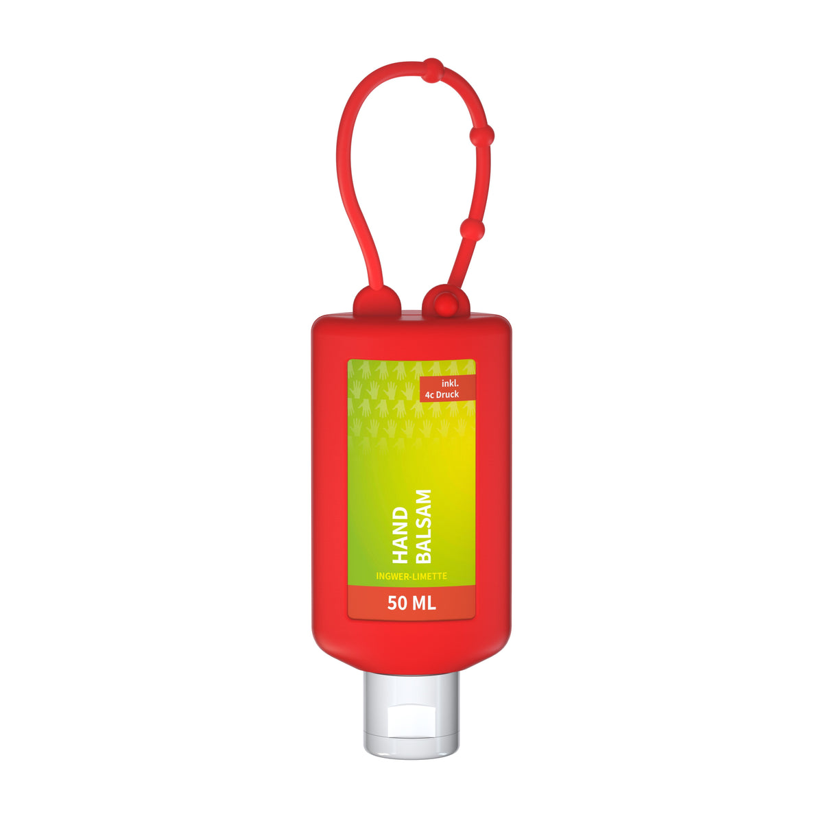Handbalsam Ingwer Limette 50 ml Flasche zum Anhängen