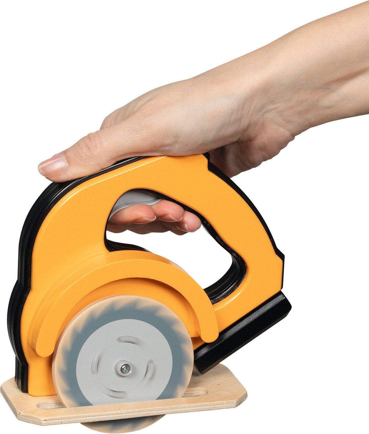 Handkreissäge aus Holz mit Sägeblatt für Kinder von goki – Detail