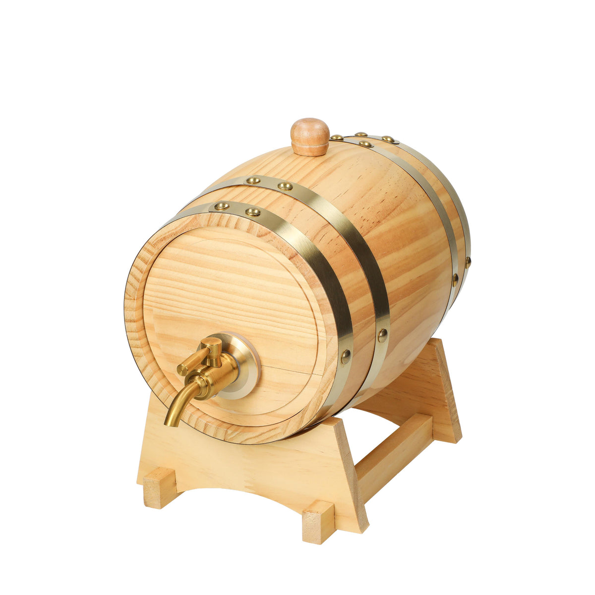 Holzfass „Timber“, 1 l – Natur