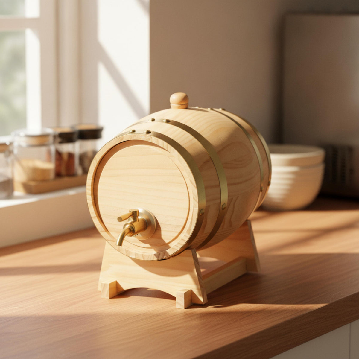 Holzfass „Timber“, 3 l