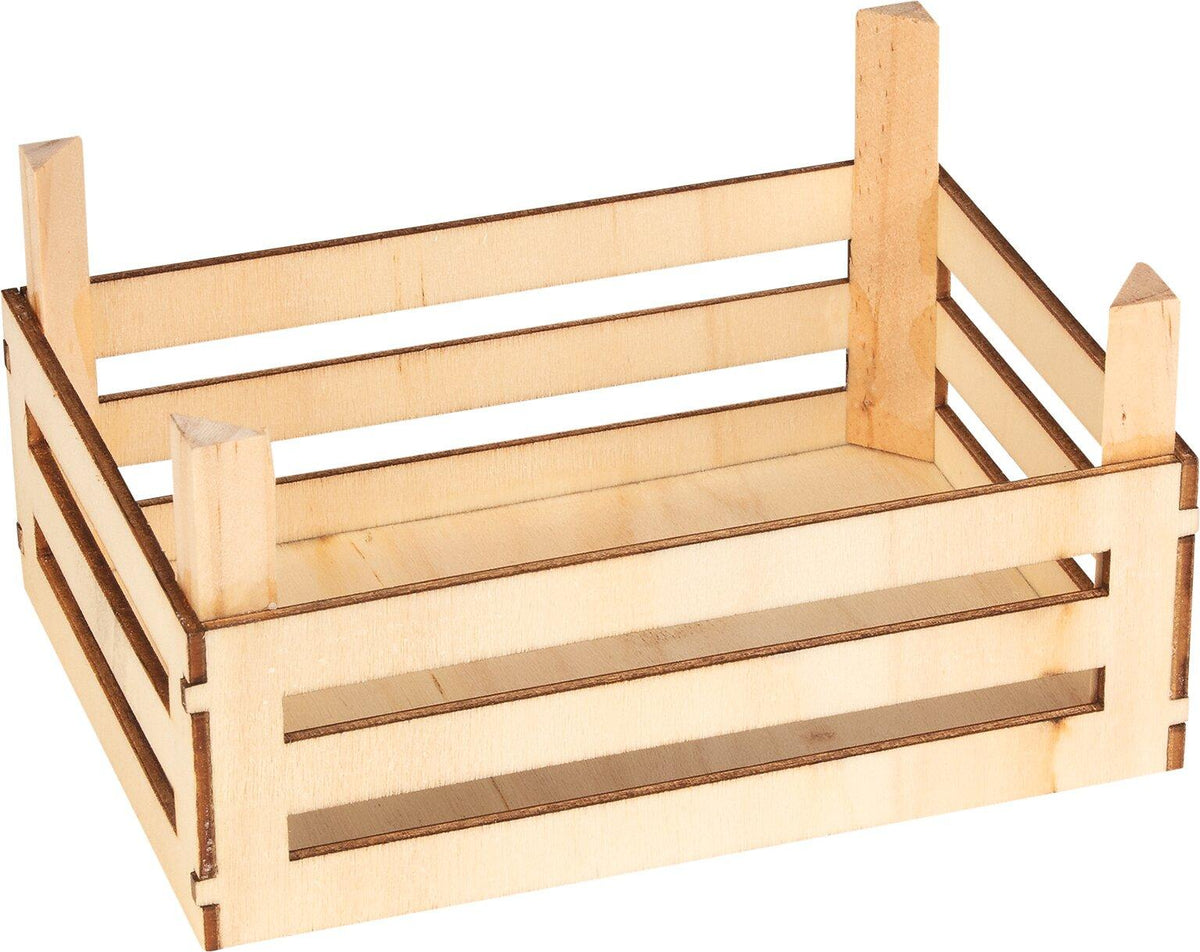 Holzkisten für Obst und Gemüse im 3er Set von goki