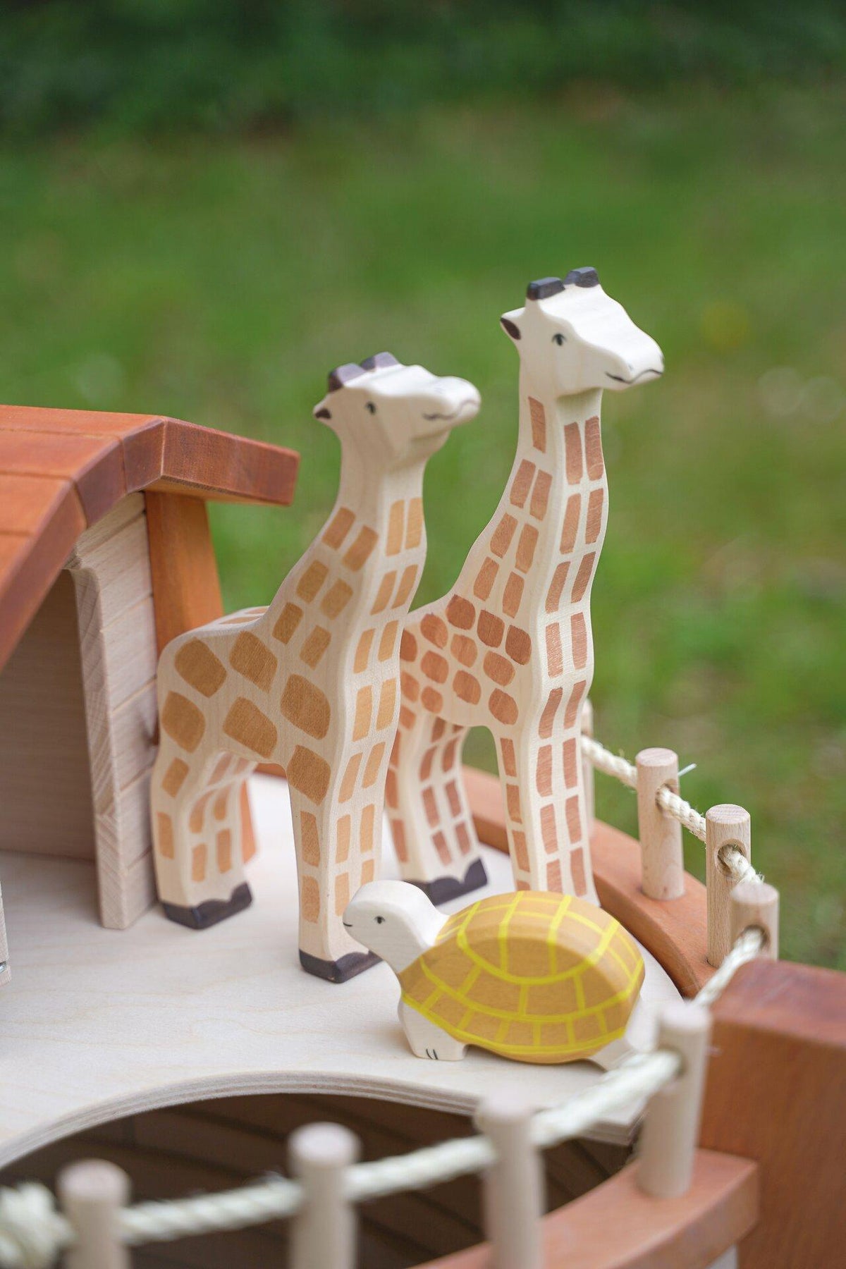 HOLZTIGER Arche Noah aus Holz, 75 cm – siebte Ansicht