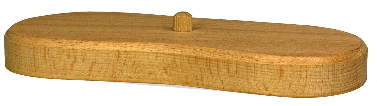 HOLZTIGER Baumstütze groß aus Holz mit Zapfen – Ansicht