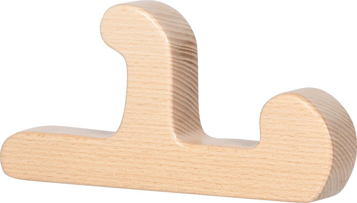 HOLZTIGER Schlitten als Holzfigur für den Winter – Ansicht