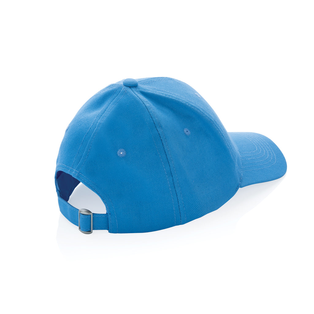 Impact 6 Panel Kappe aus 280gr rCotton mit AWARE™ Tracer – tranquil blue