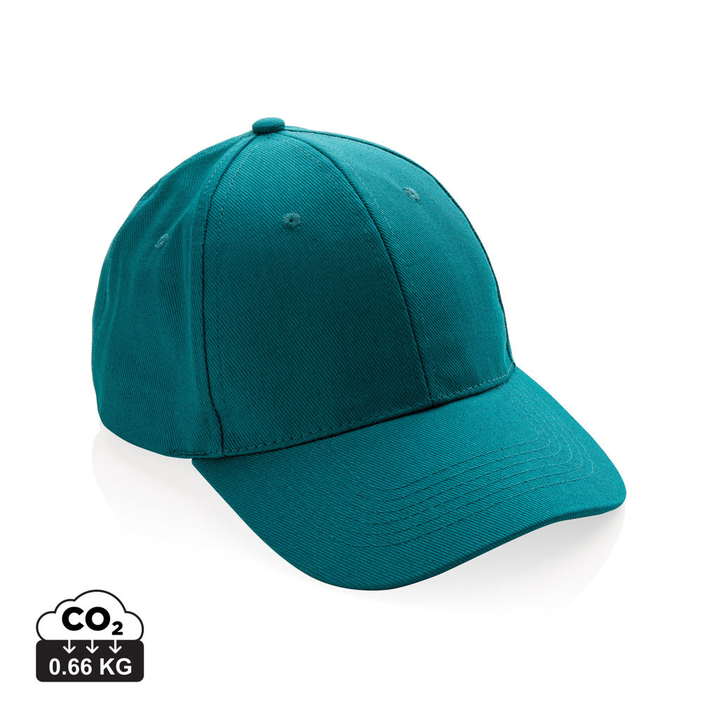 Impact 6 Panel Kappe aus 280gr rCotton mit AWARE™ Tracer – verdigris